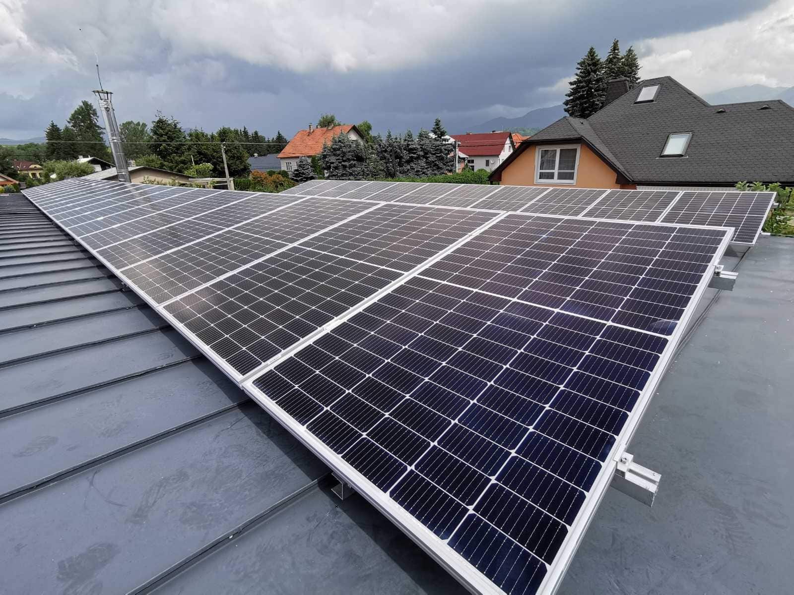Montáž solárny panel - fotovoltaika - Bobrovec